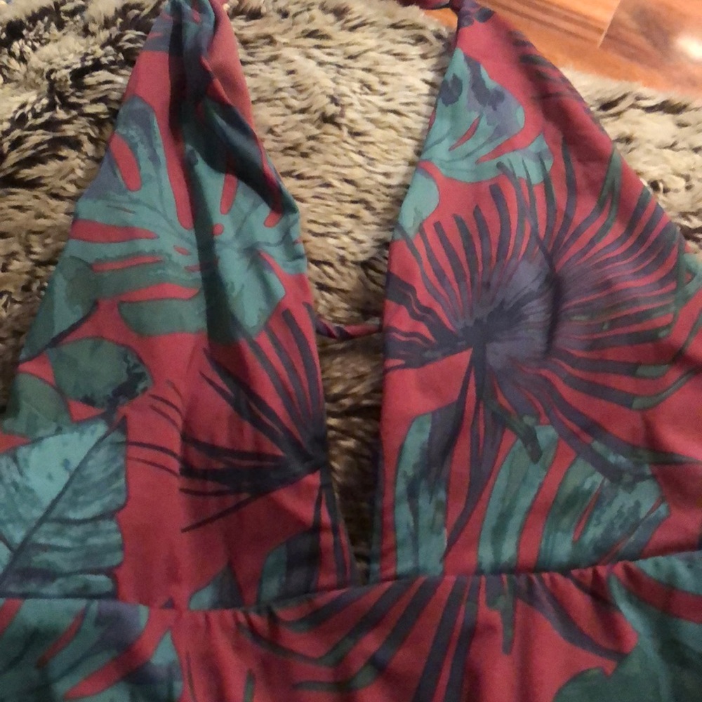 Open back, cheeky one piece swimsuit - worn once!